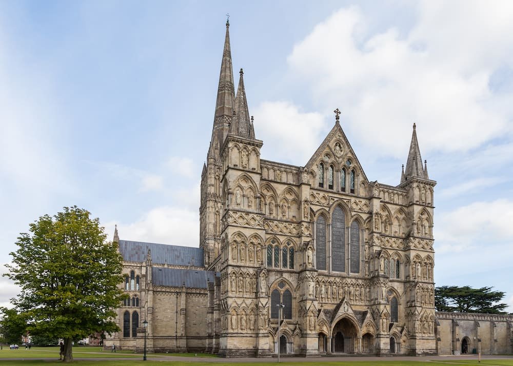 cattedrale Salisbury per vaccinazioni