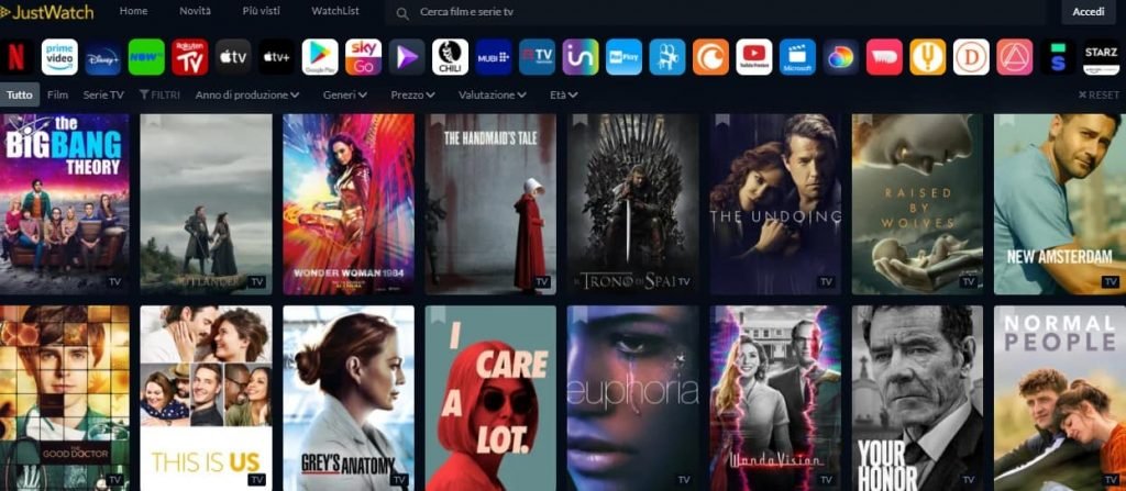 Streaming justwatch