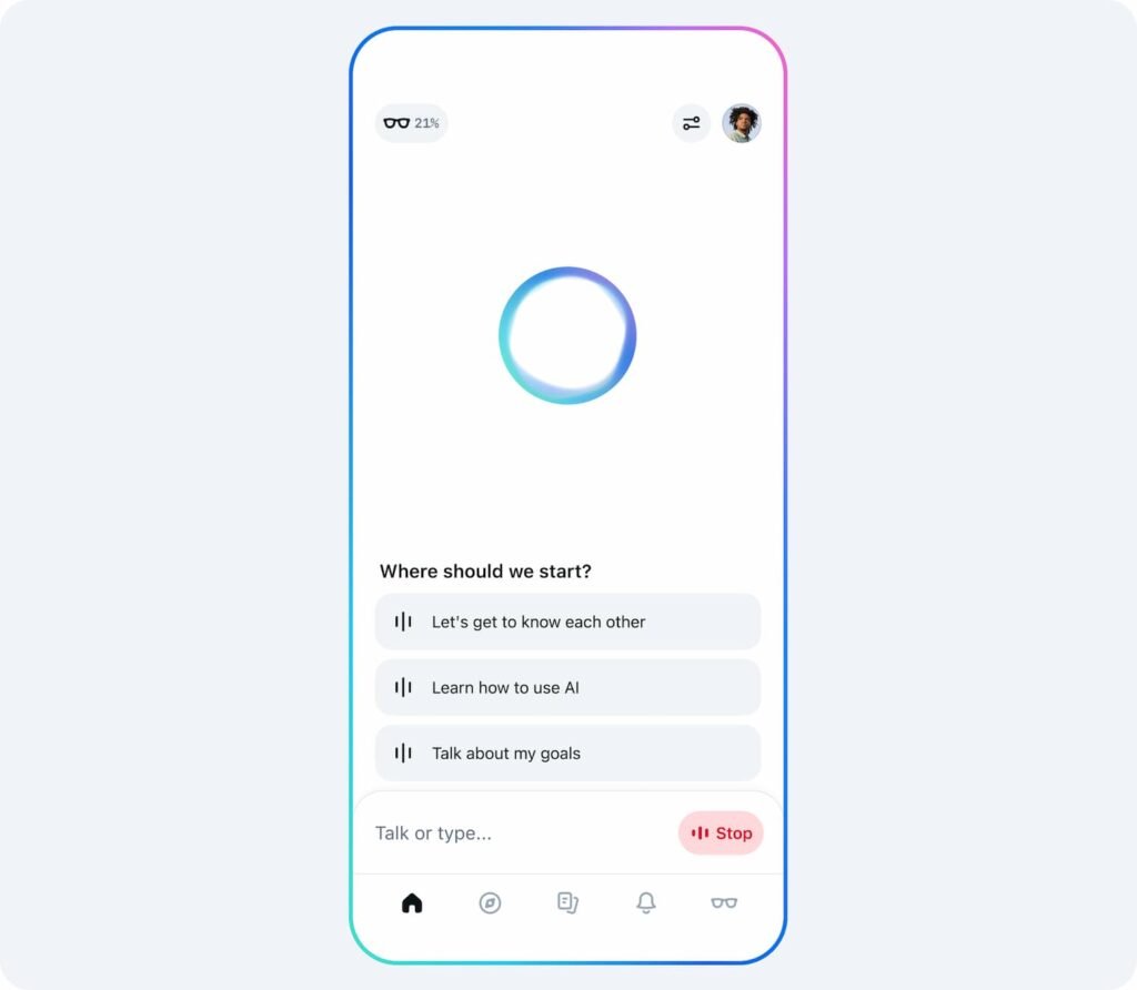 Meta AI app