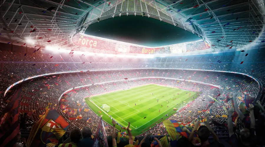 Nuovo Camp Nou lavori