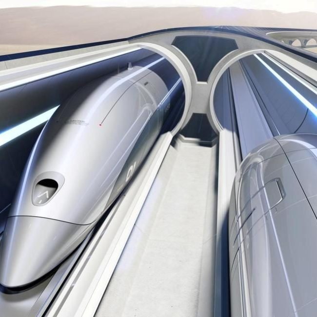 Hyperloop train