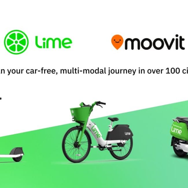 Moovit e Lime