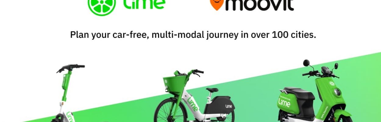 Moovit e Lime