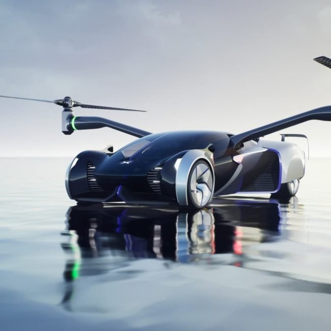 Prototipo auto volante Xpeng